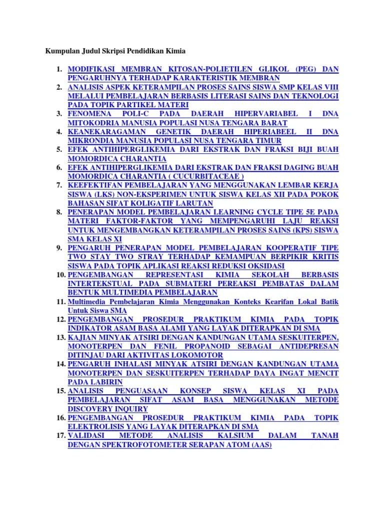 Judul Skripsi Pendidikan Teknologi Informasi Dan Komunikasi Terkait
