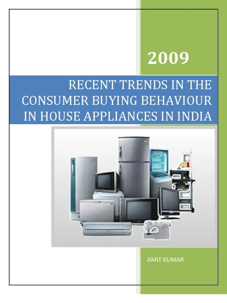 Consumer Durable PDF Retail Brand