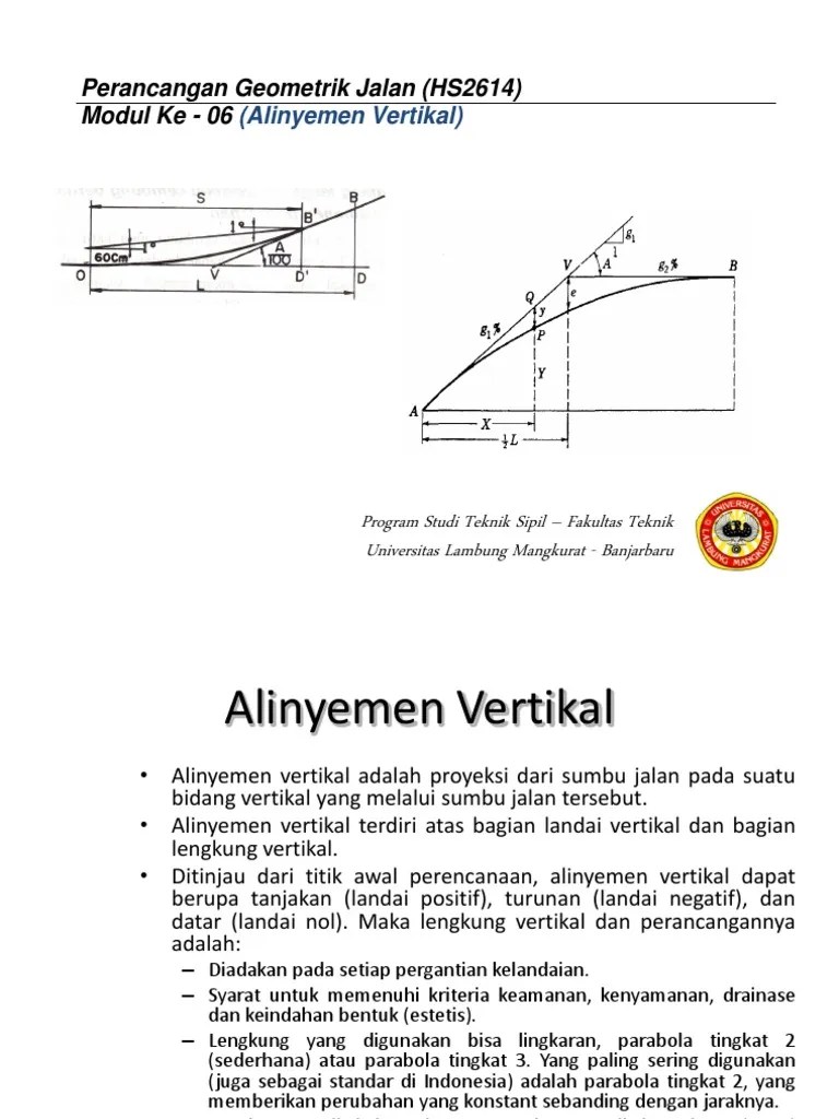Alinyemen Vertikal | PDF