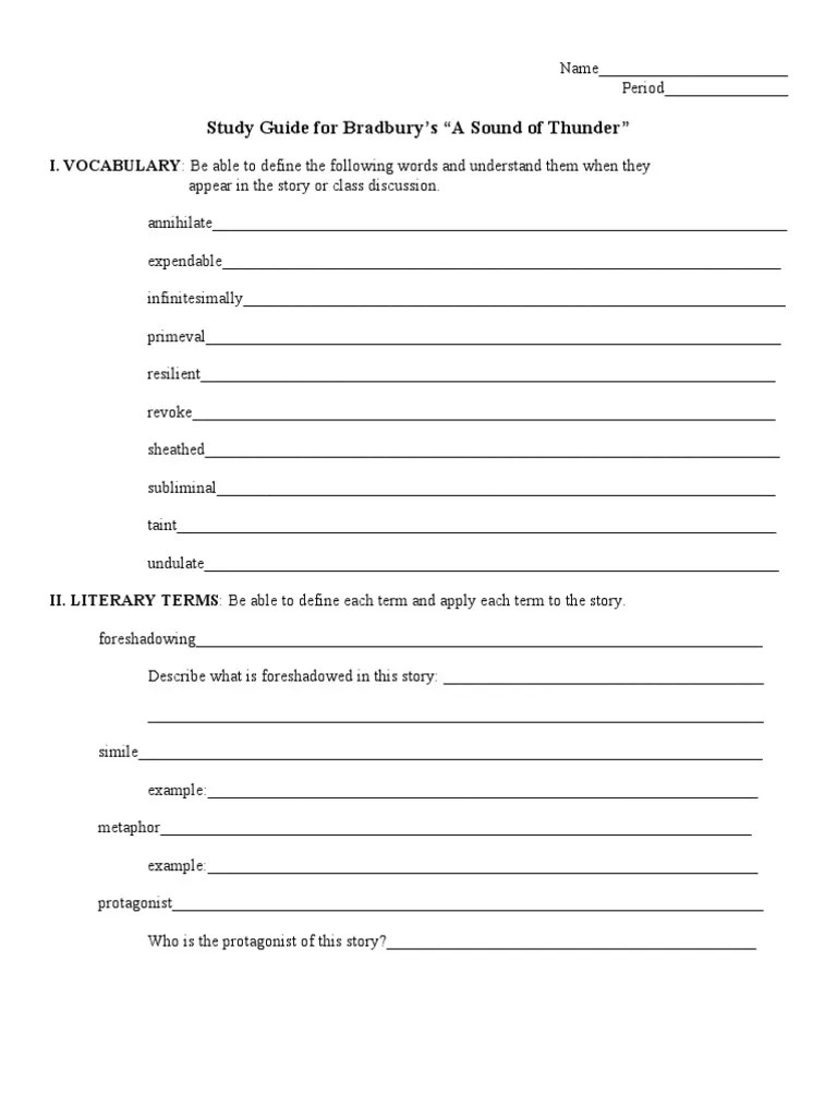 Sound of Thunder Review