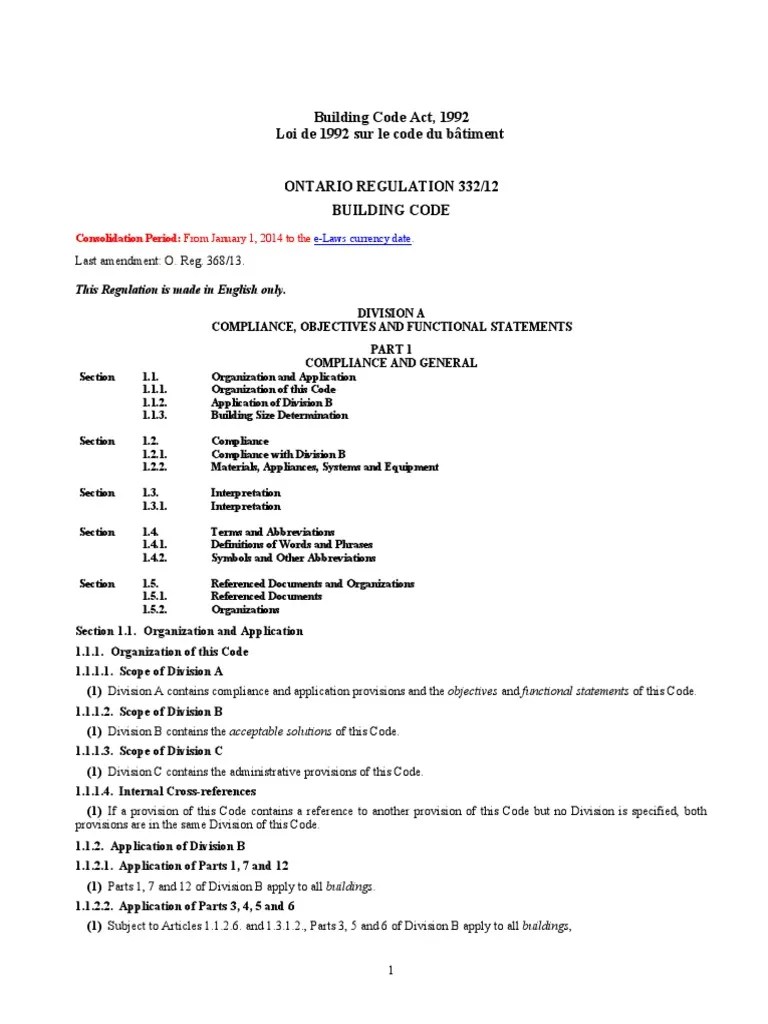 Ontario Building Code 2012 PDF Sanitary Sewer Chimney