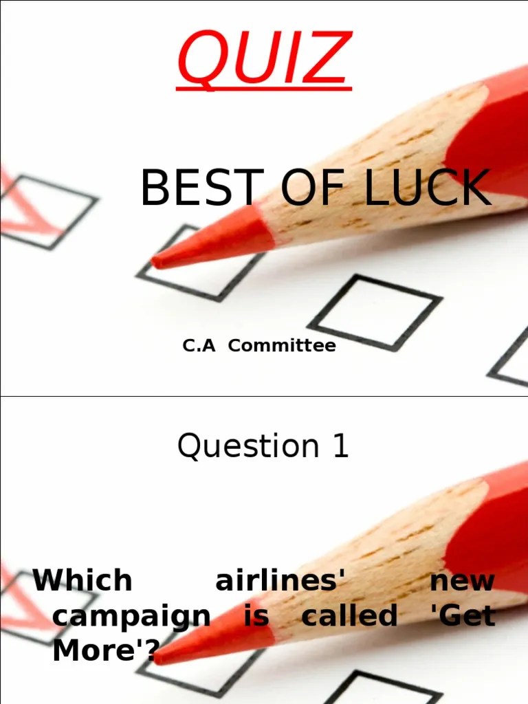 Business Quiz Questions PDF Business Business