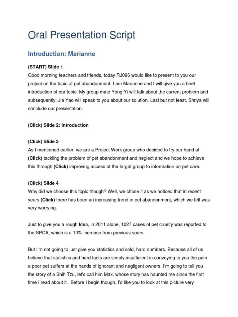 Oral Presentation Script GDocs Target Audience Learning