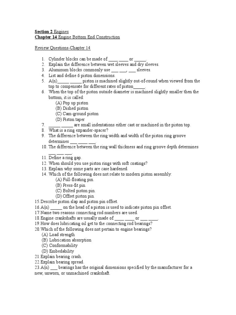 Chapter 14 Review Questions PDF