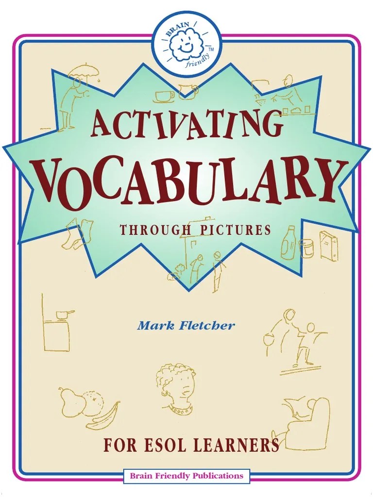 ESOL Activating Vocabulary Through Pictures English As A