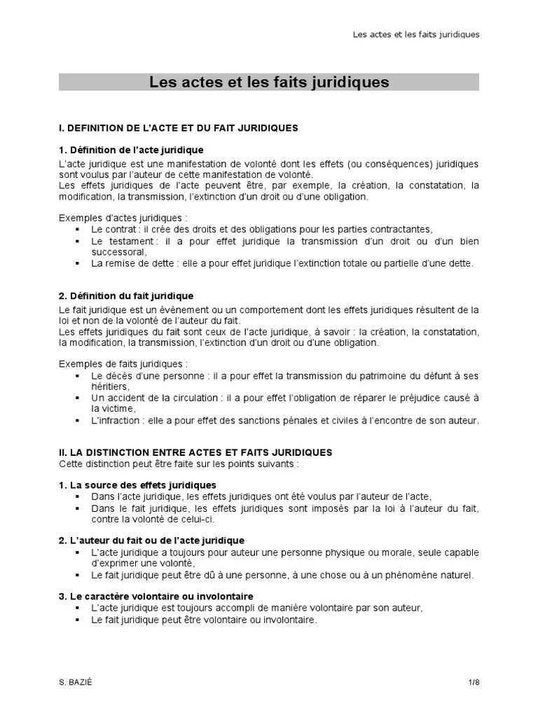 lesactesetlesfaitsjuridiques.doc Preuve (Droit) Droit comparé