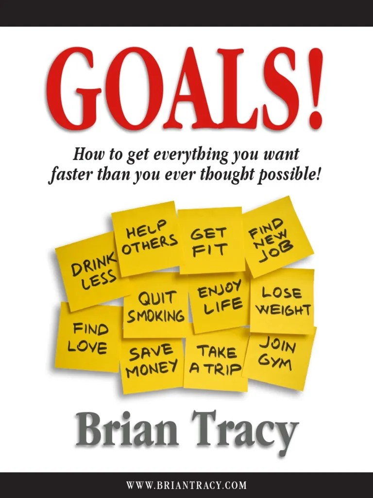 Brian Tracy Goal Setting Book PDF