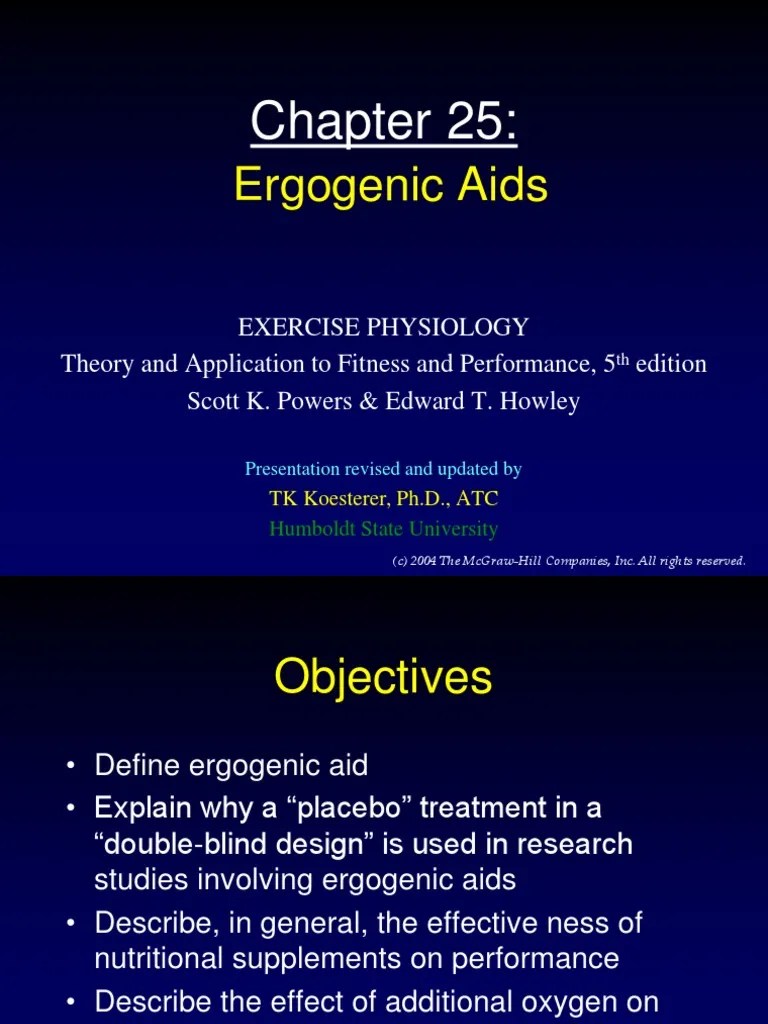 Lecture 10 (Ergogenic Aids) PDF