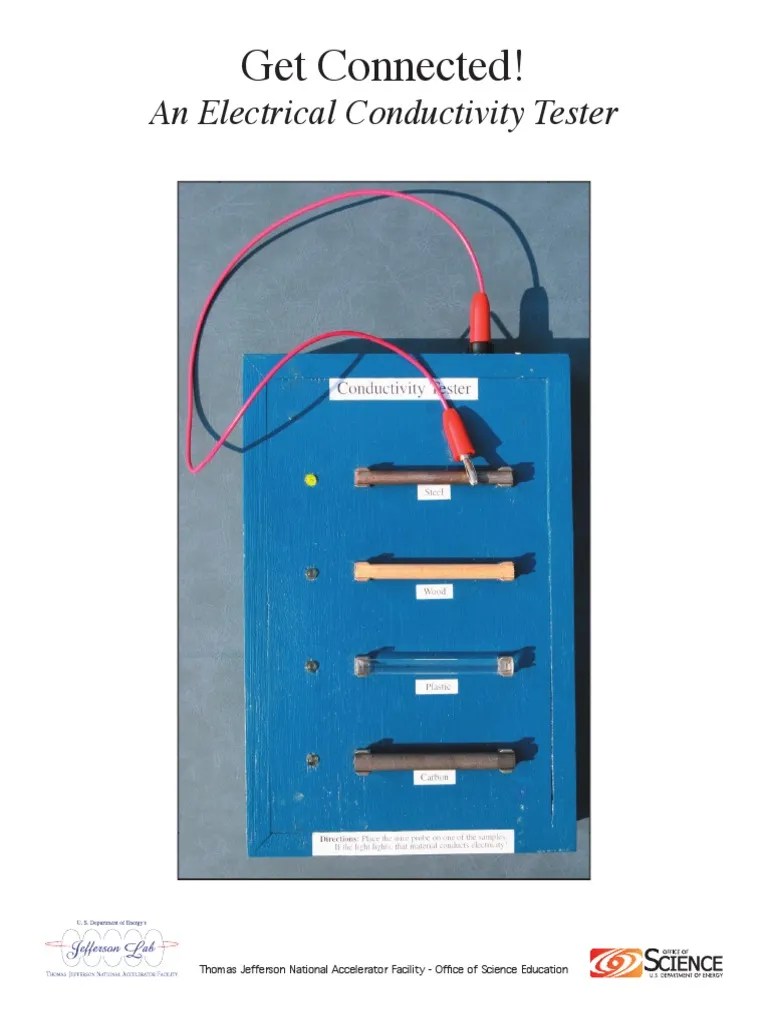 Get Connected!: An Electrical Conductivity Tester | PDF | Electrical