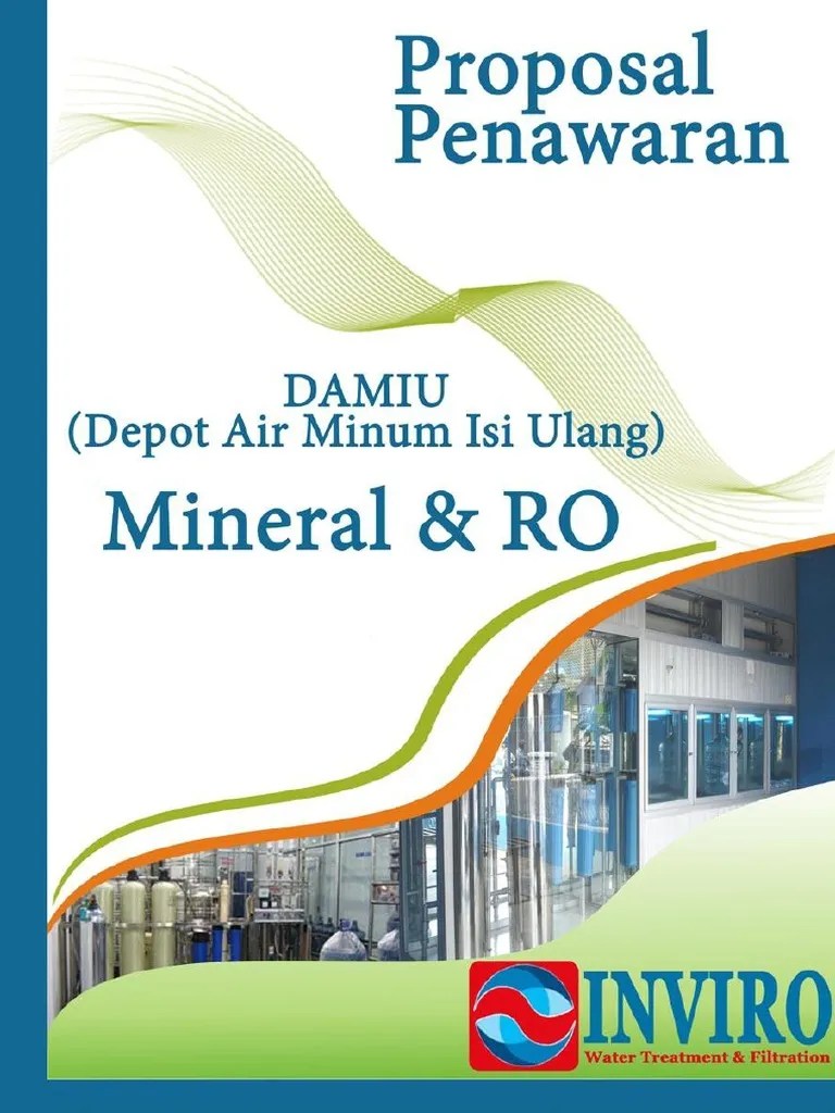Depot Air Minum Isi Ulang Proposal Penawaran