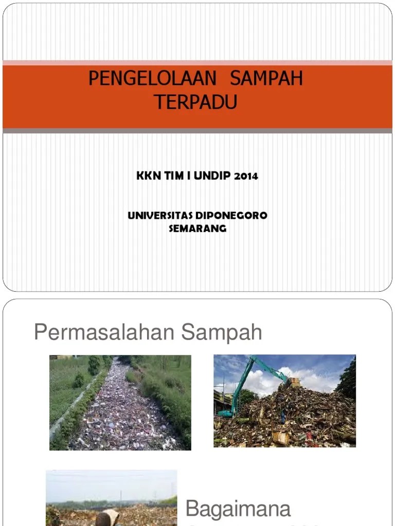 PPT Pengelolaan Sampah KKN