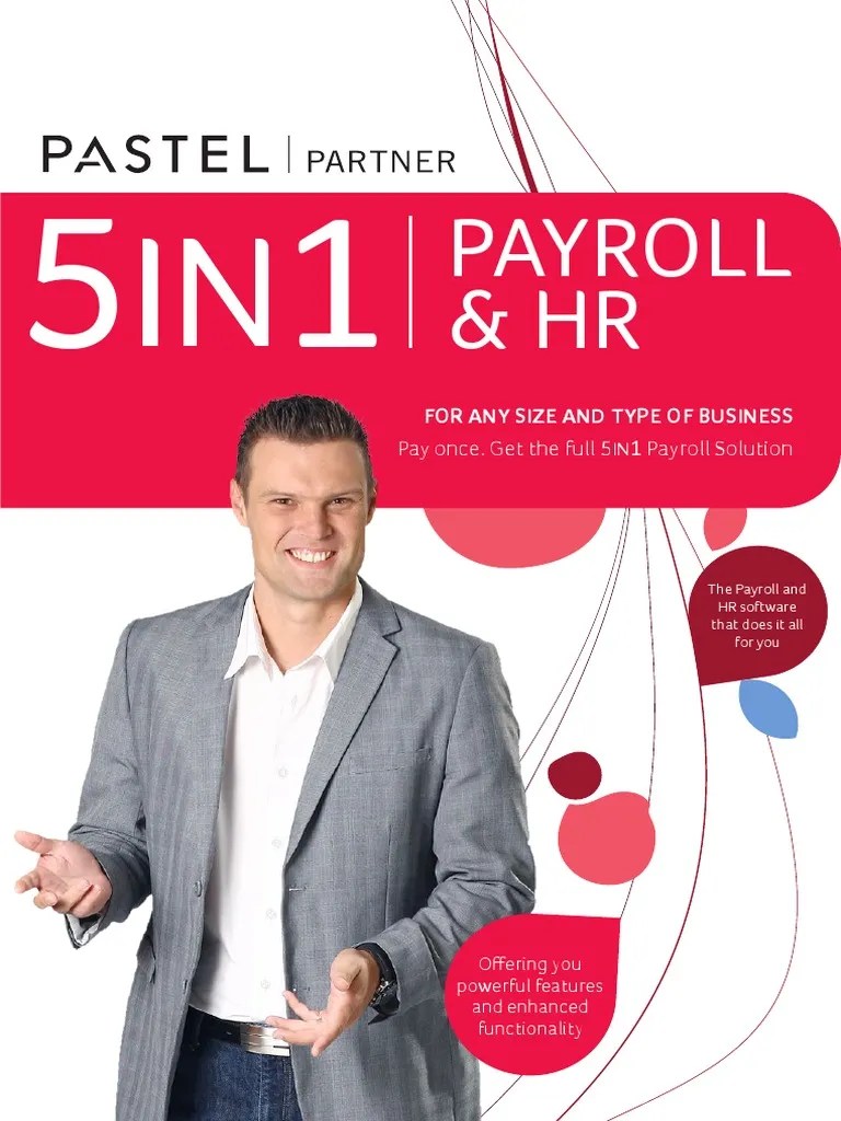 Pastel Payroll's 5In1 Payroll & HR Solution PDF Payroll Windows
