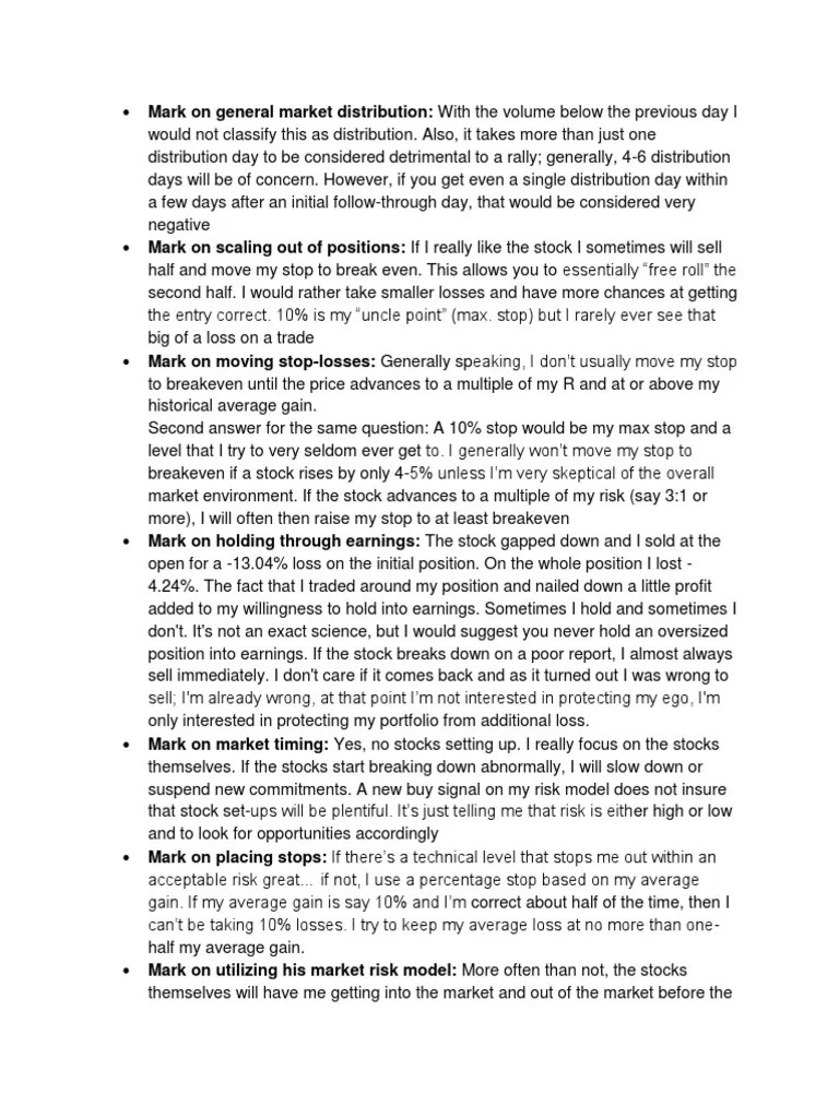 Mark Minervini Books Pdf