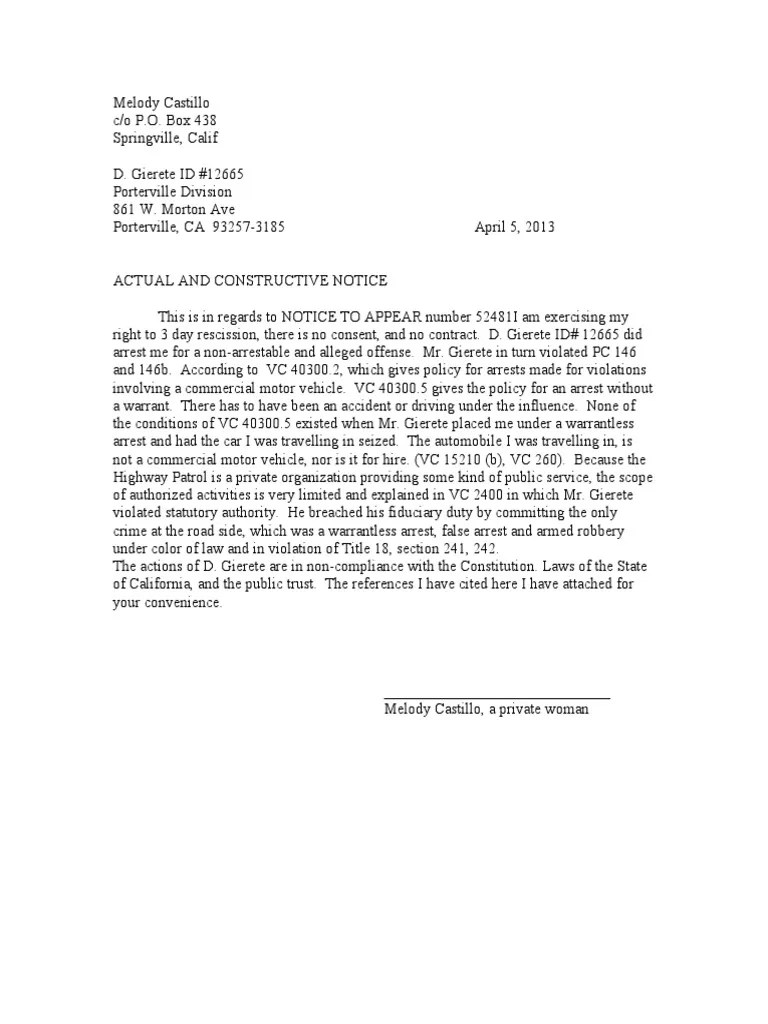 Actual+and+Constructive+Notice