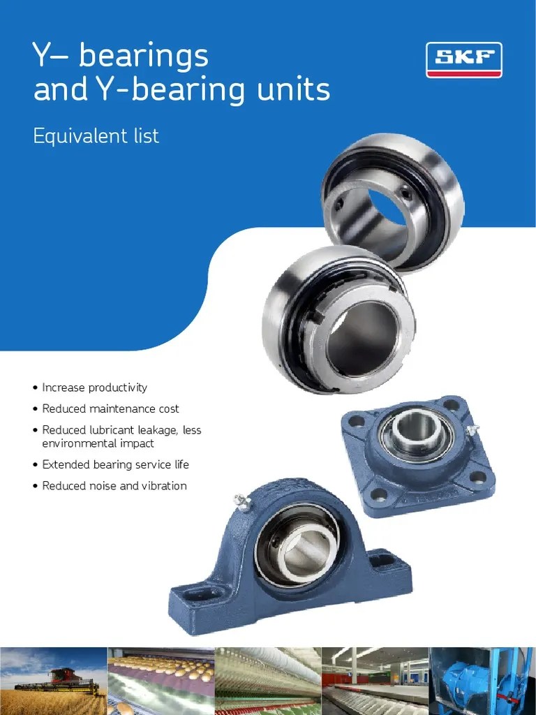 YBearings and Units Equivalent List (JIS to SKF) Mechanical