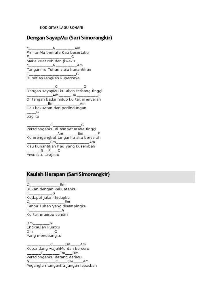 Kekuatan Serta Penghiburan Chord Chord Walls