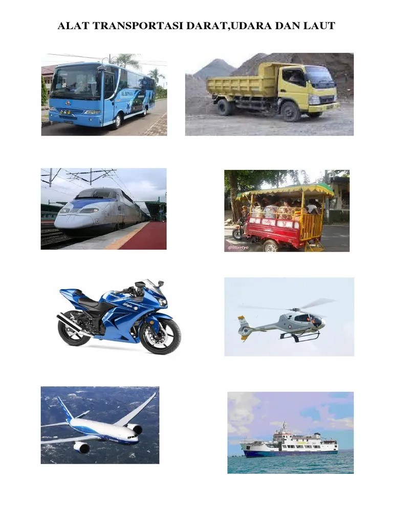 Alat Transportasi Darat | PDF