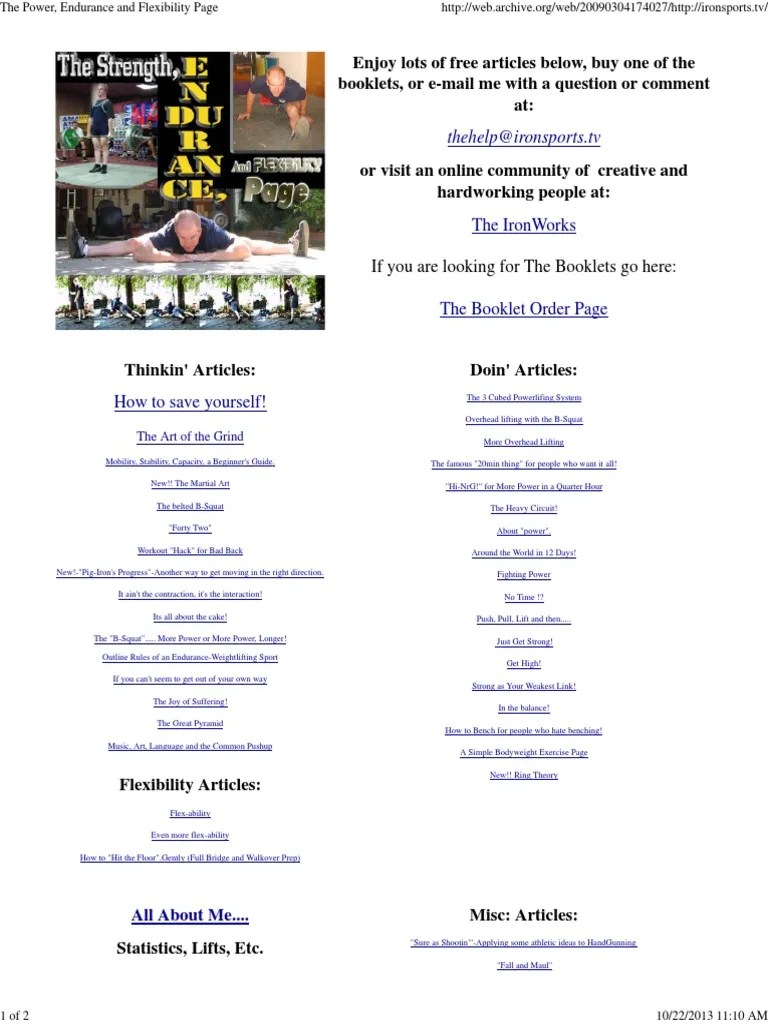 Bryce Lane Compendium | Pdf | Kettlebell | Recreation