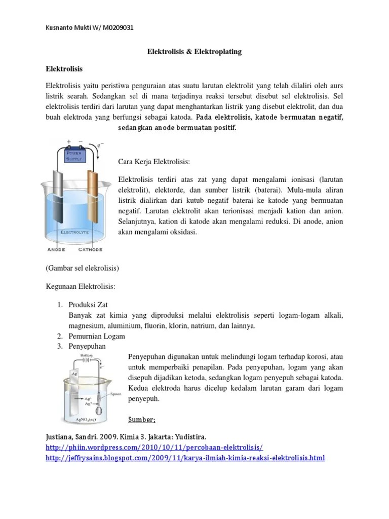 Elektroplating | PDF
