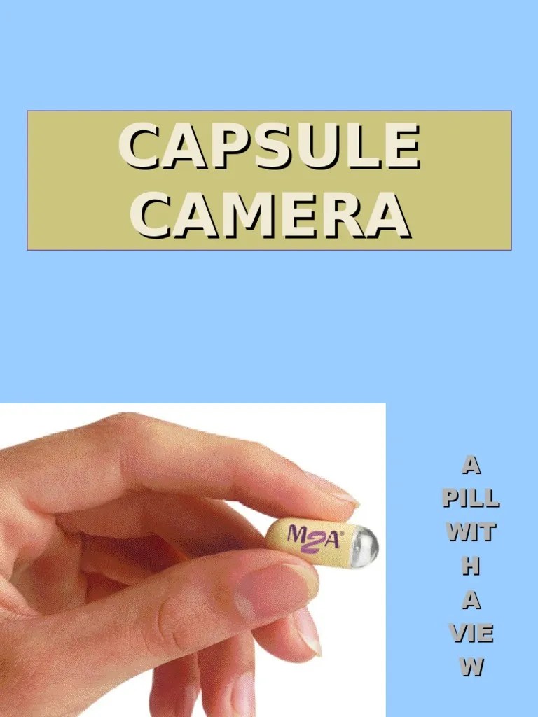 Capsule Camera PDF Endoscopy Clinical Medicine