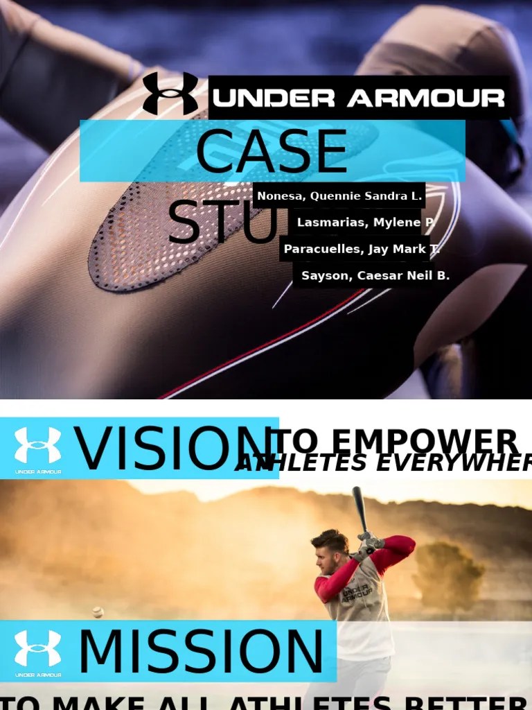 Under Armour Case Study Analysis Supply Chain Brand