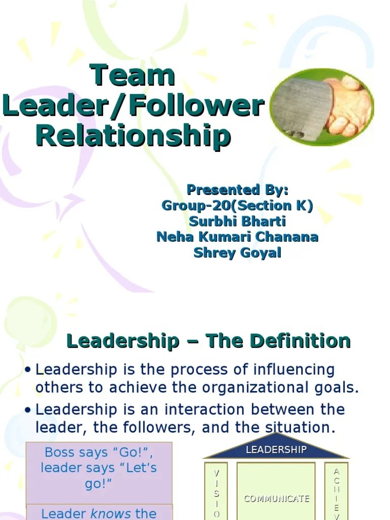 Leader Follower relationship Extraversion And Introversion Leadership