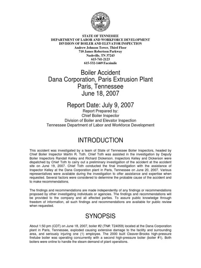 Boiler Explosion PDF Boiler Valve