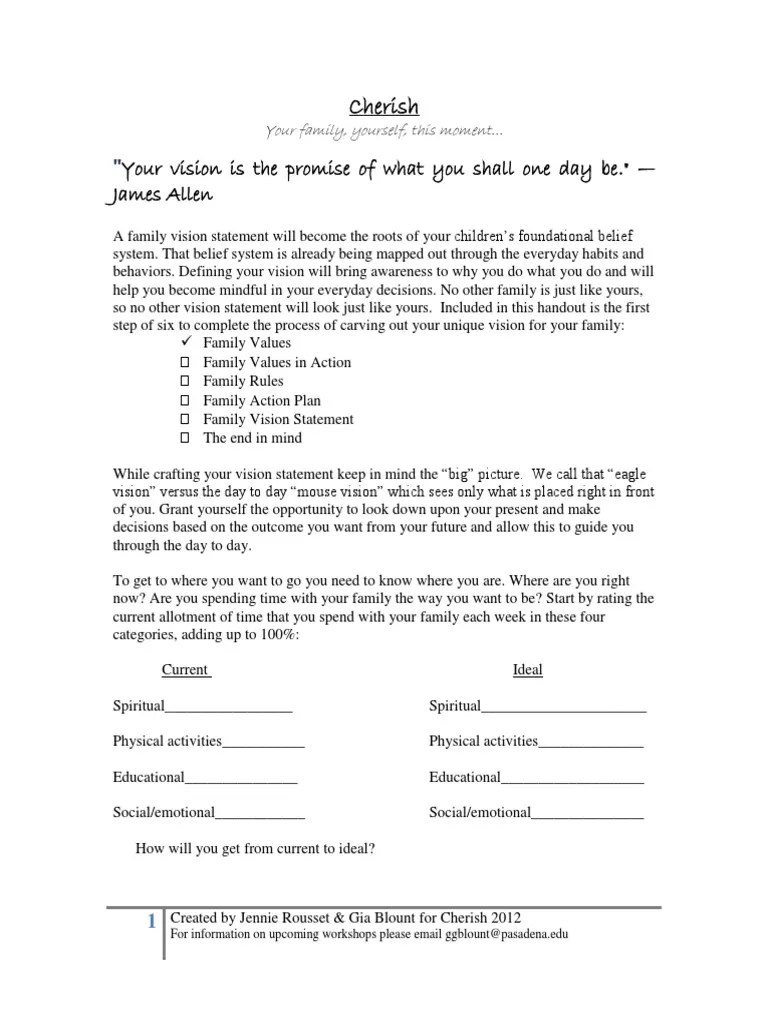 family values worksheet pcc | Behavioural Sciences | Psychology