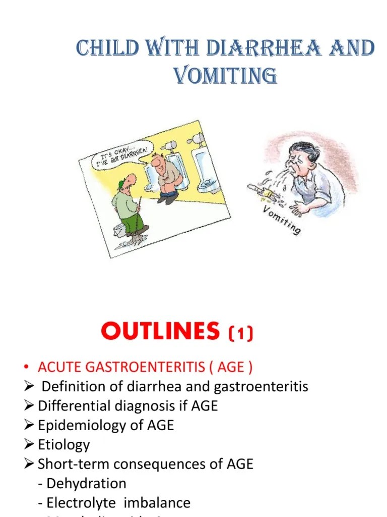 21.child With Diarrhea and VomitingSeminar PDF Diarrhea Dehydration