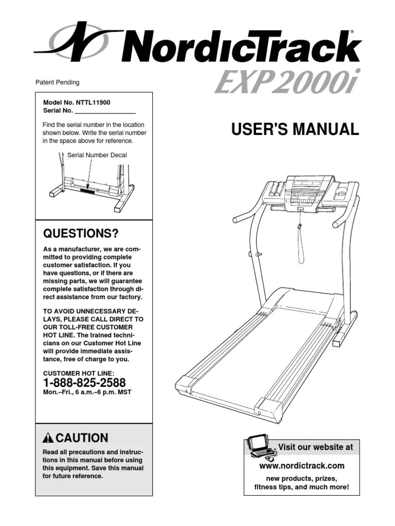 Nordic Track Treadmill Manual Treadmill Ac Power Plugs And Sockets