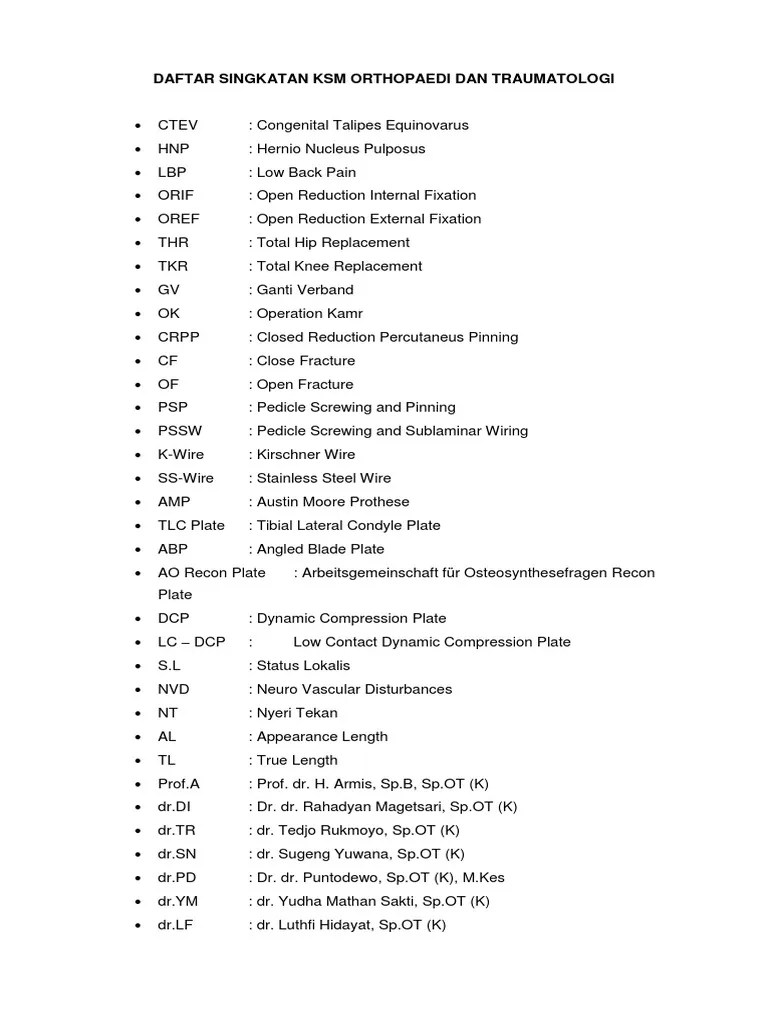 Daftar singkatan Orthopaedi.docx