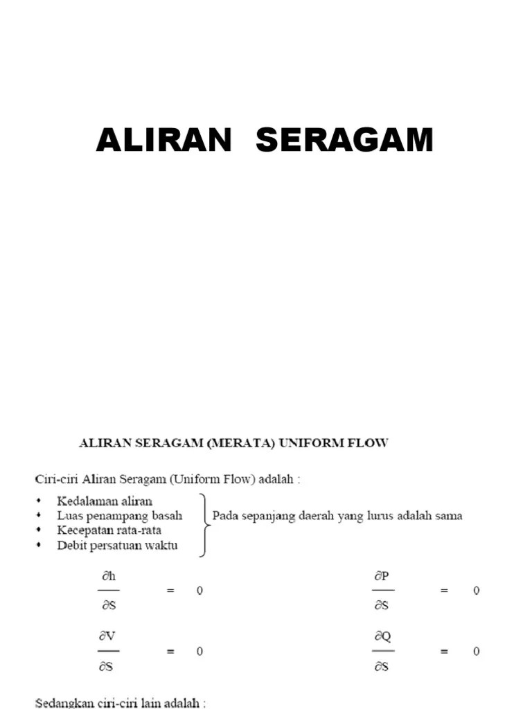 Hidrolika Ke 2 | PDF