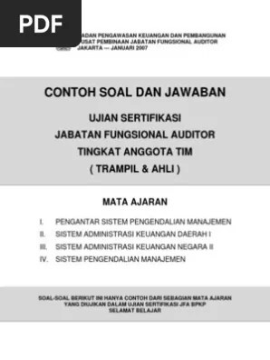 Contoh Soal Uji Kompetensi Analis Kepegawaian - Contoh Soal Terbaru