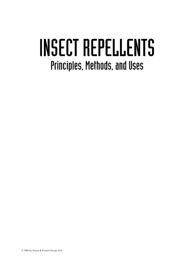 Insect RepellentsPrinciples_ Method_ and Use.pdf Incense Mosquito