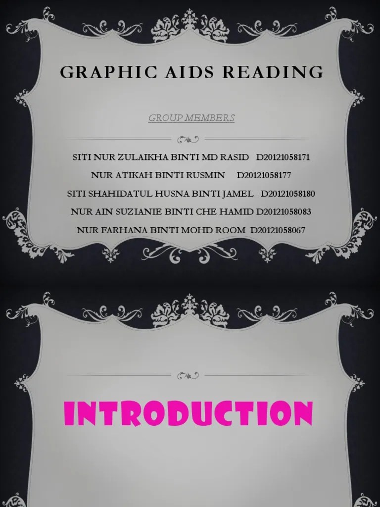 Graphic Aids Reading