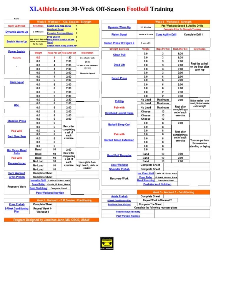 Workout_sheet_Football 30Week OffSeason Training Week 59 Strength