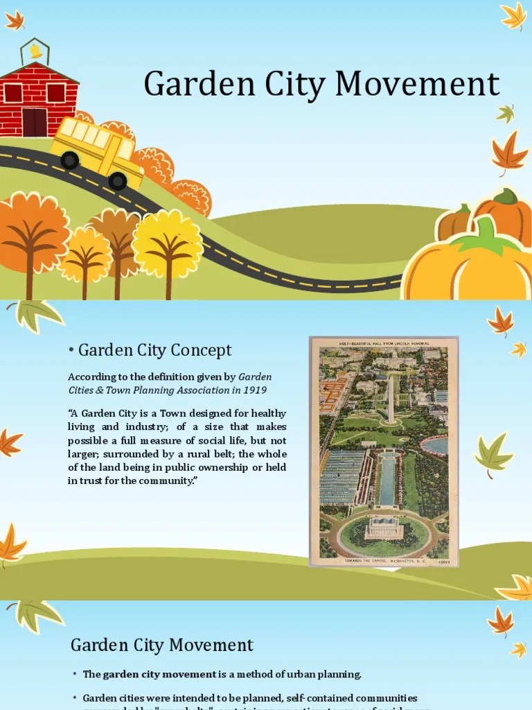 Garden City Movement PDF