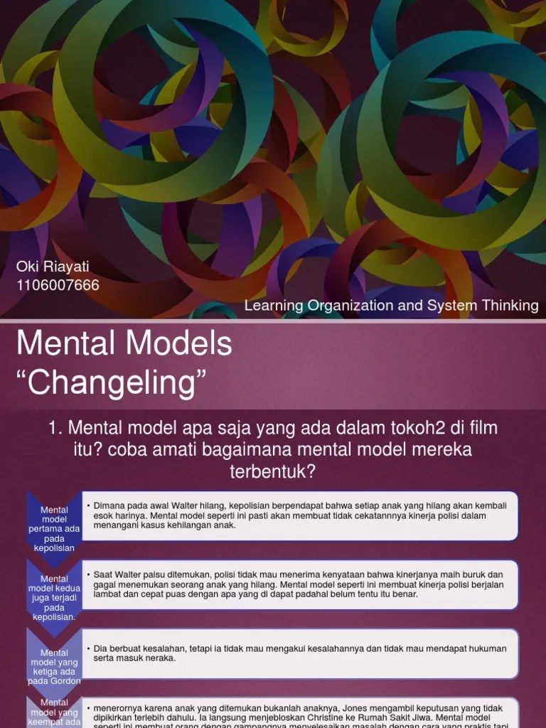Mental Model Lost Ppt 2