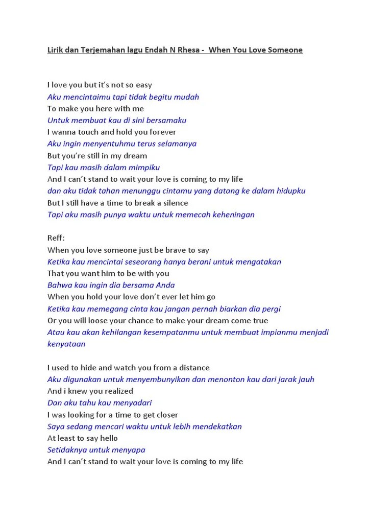 Lirik Lagu When You Re Gone Dan Artinya – Rasanya