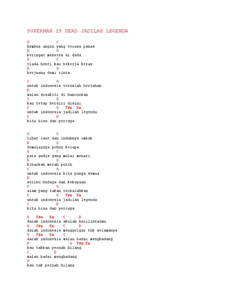 Chord Terang Kan Lah