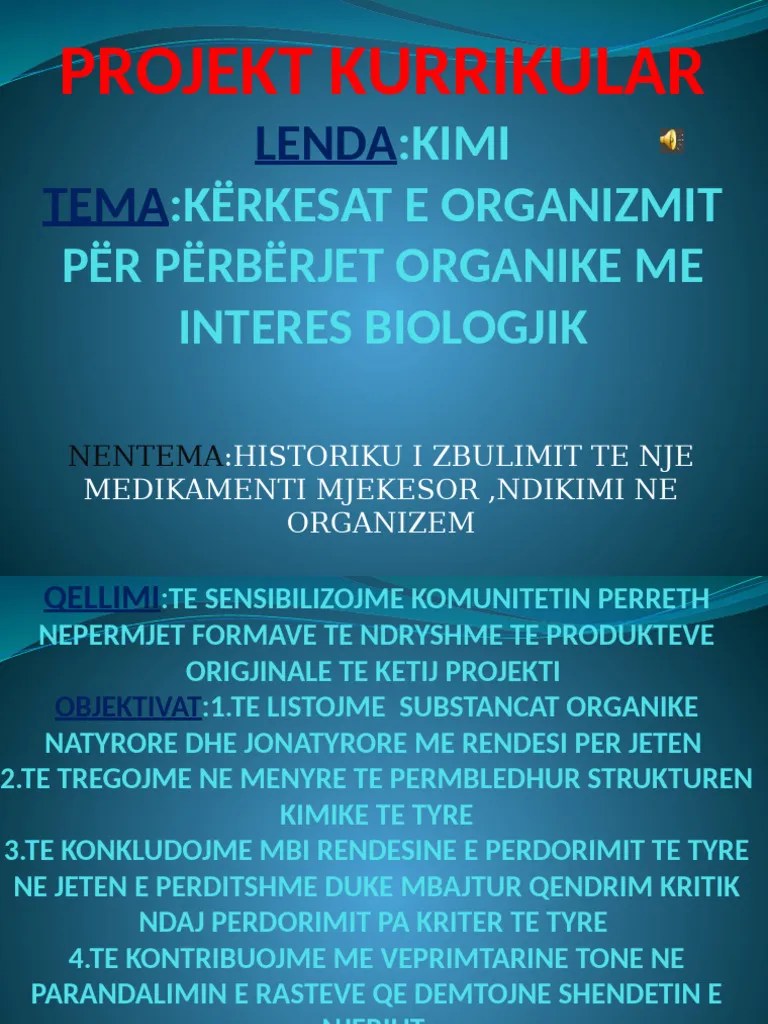 Ndikimi I Mesuesit Ne Kurrikul