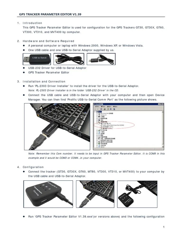 GPS Tracker Parameter Editor V1.39 PDF General Packet Radio Service
