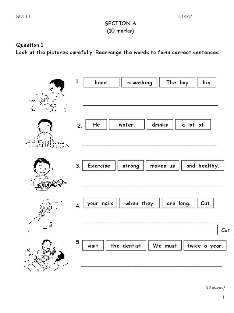 Buku Teks Bahasa English Tahun 2 : Buku Teks Bahasa Inggeris Tahun 1 Sk