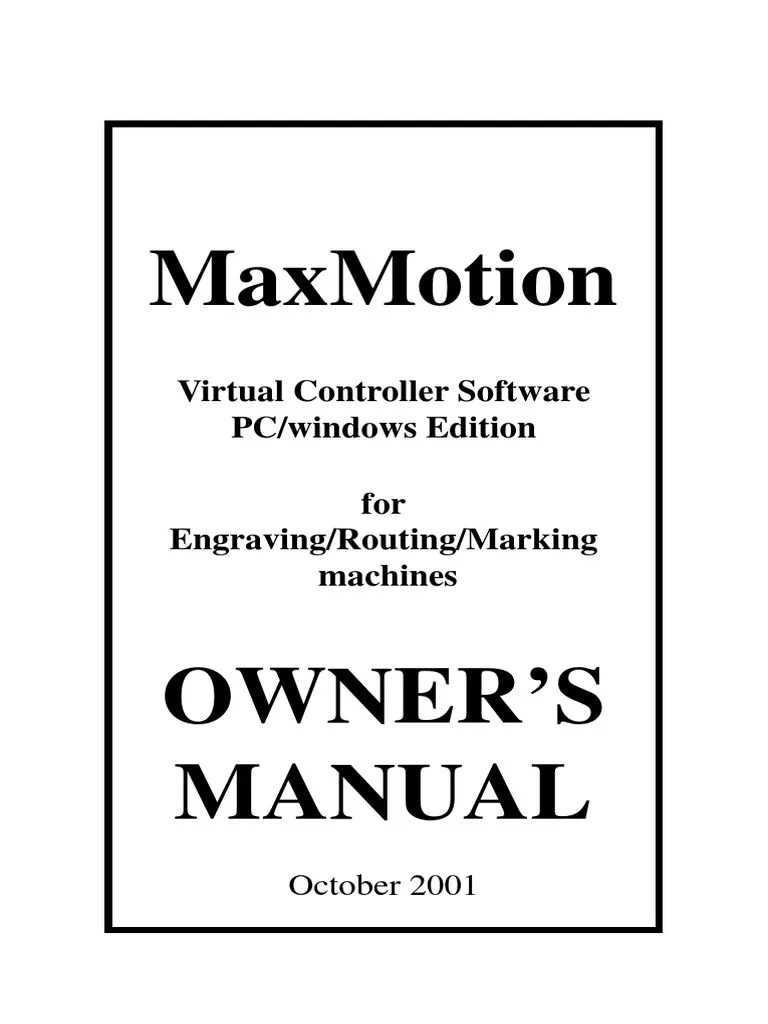 MaxMotion Manual | PDF | Command Line Interface | Installation