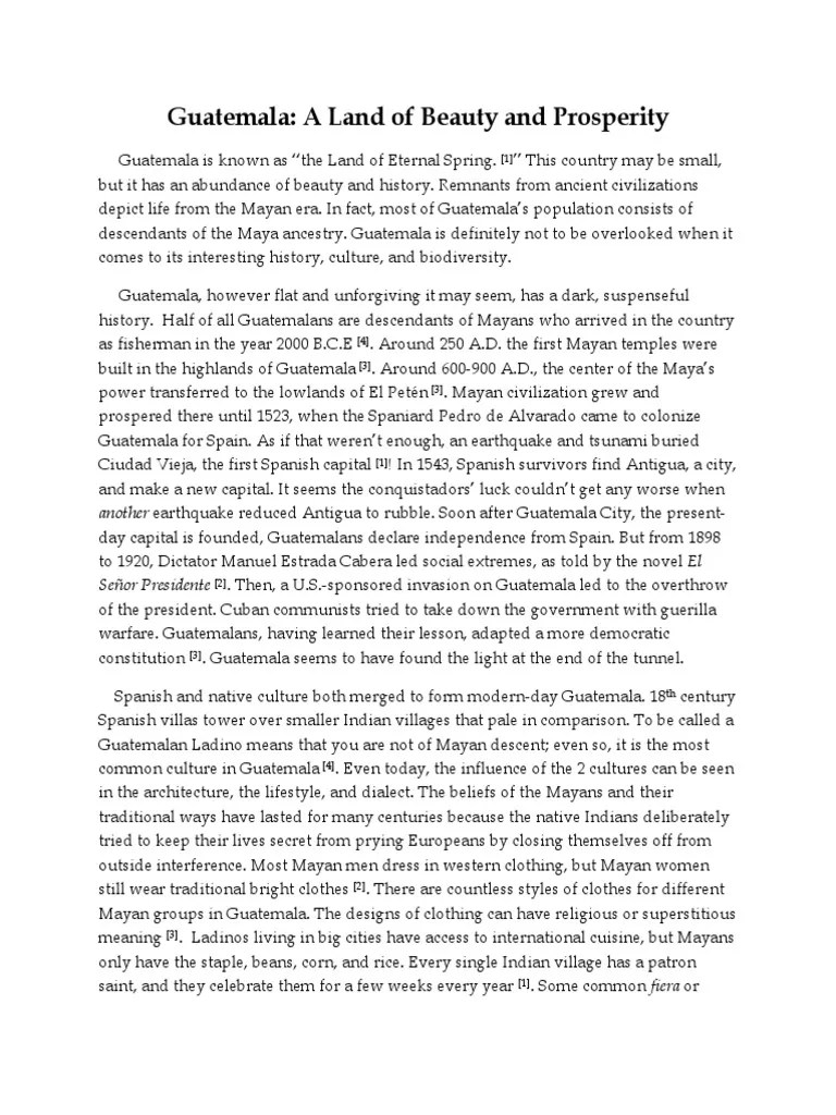 guatemala essay 2 Guatemala Maya Civilization