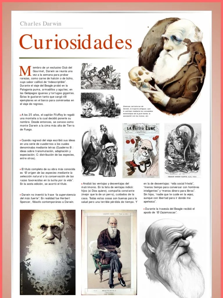 18__curiosidades Charles Darwin Evolución