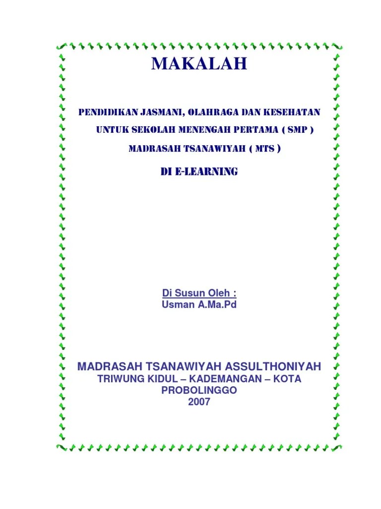 Tugas Makalah Olahraga | PDF