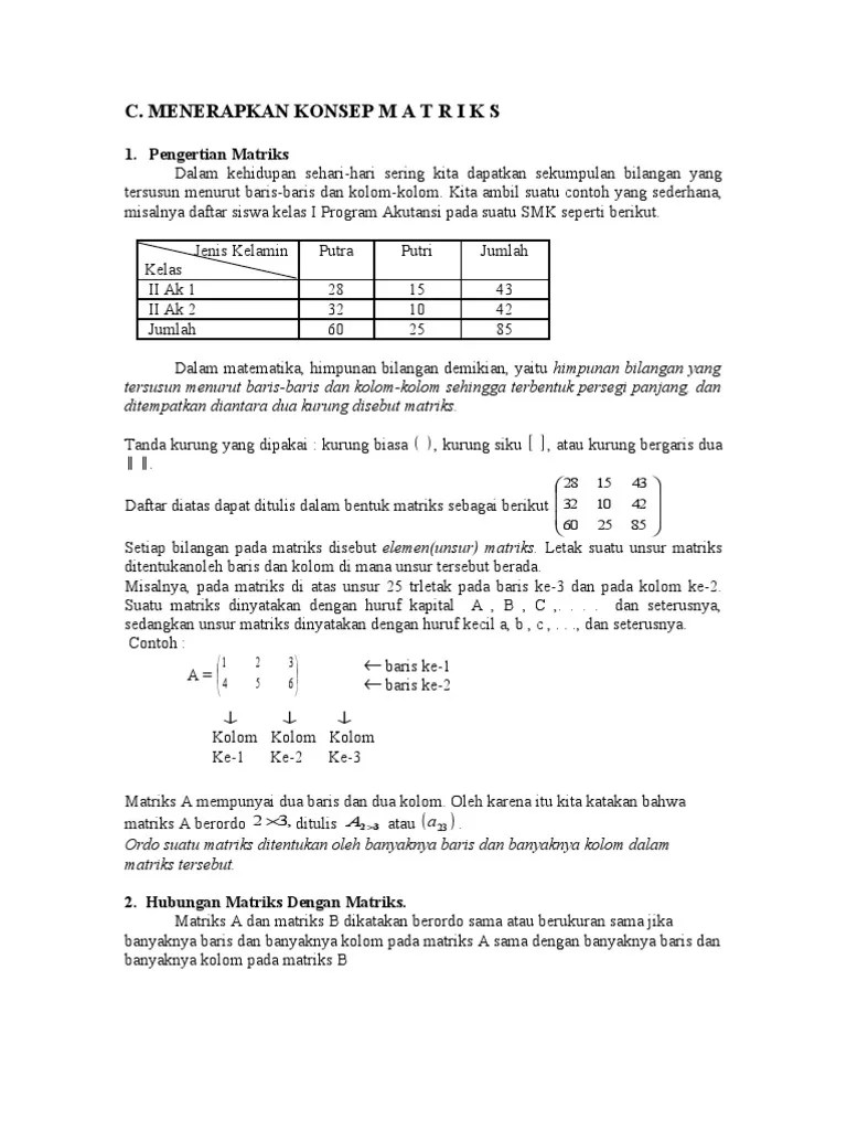 Rumus Matematika Geometri Dimensi Dua