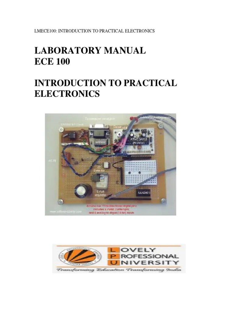Digital Electronics Lab Manual PDF Switch Electronics