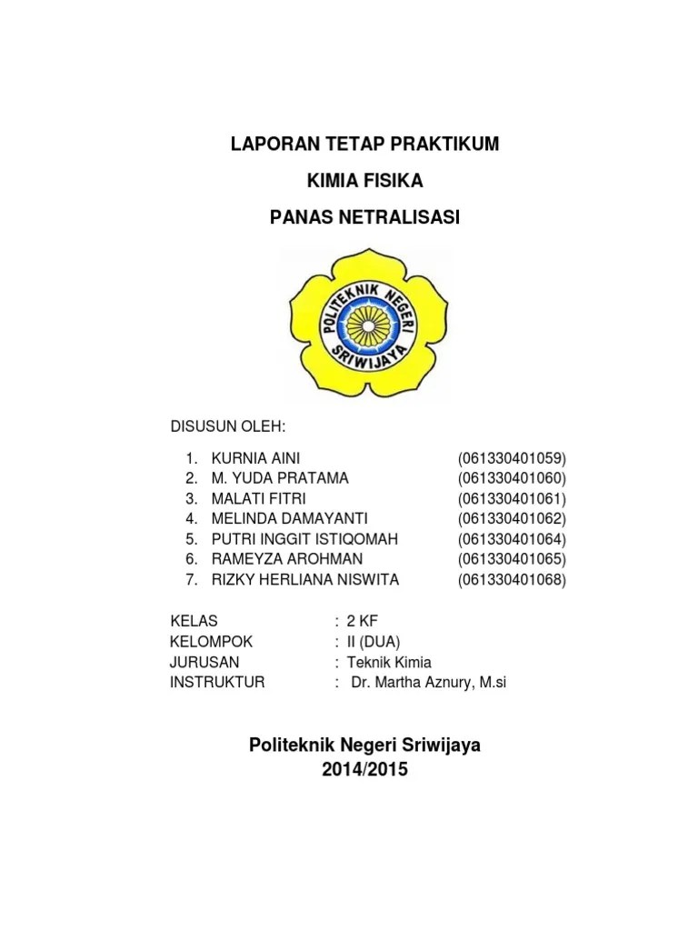 Laporan Tetap Panas Netralisasi